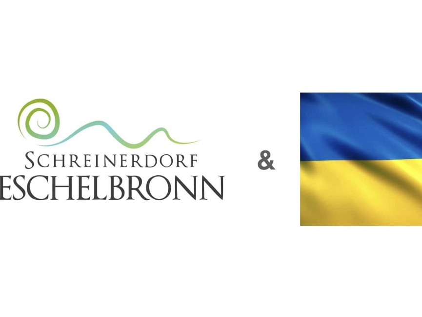 Eschelbronner Logo &amp; Ukrainische Flagge